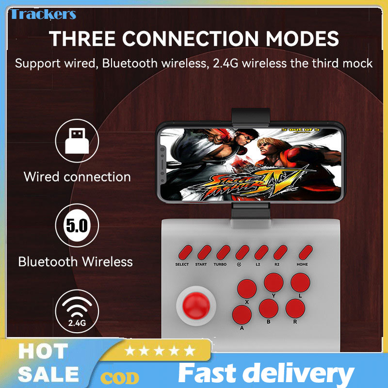 Y01 Arcade Fight Stick Joystick Game Controller Compatible For IPhone IOS Android PC Fighting Sticks【Returnable within 15 days】