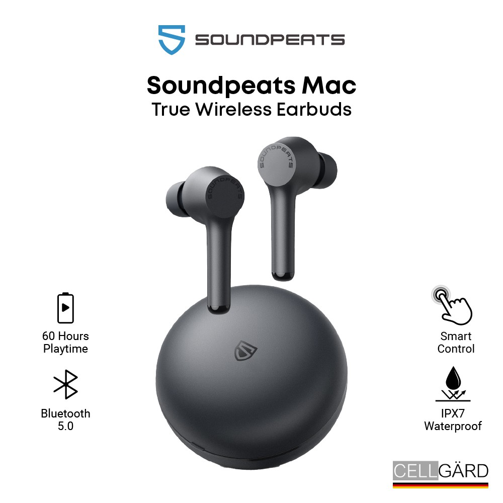 SoundPEATS MAC True Wireless Earbuds 