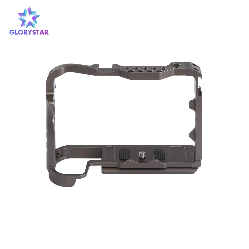 Camera Cage Replacement for Canon EOS R5 R6 DSLR Camera Dual Cold Shoe Mounts Camera Video Rig