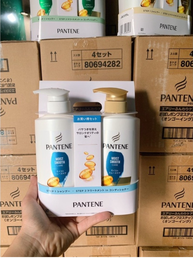 Bộ dầu gội xả Pantene Nhật Bản Set 2