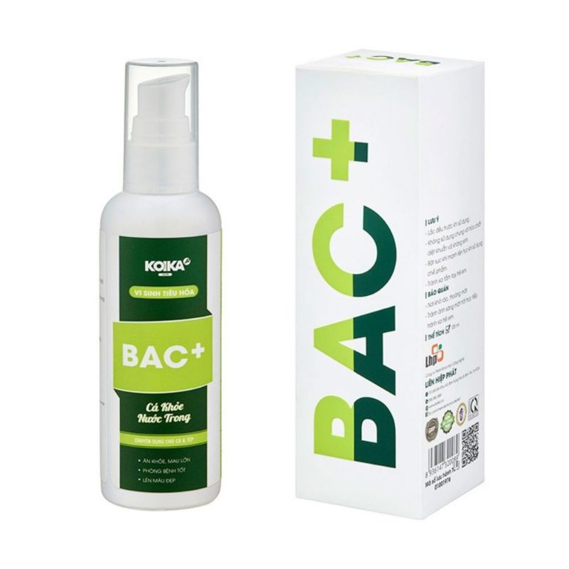 Men vi sinh koika bac+ cho bể cá, bể thủy sinh