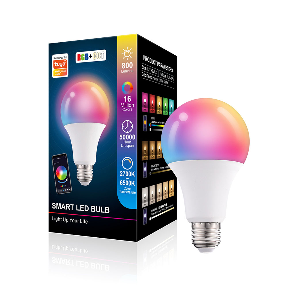 27 RGB LED Bulb Lights15W RGB LED Lamp Energy Saving Bluetooth-compatible 265V Mobile Control Bulb Home Ornament. 