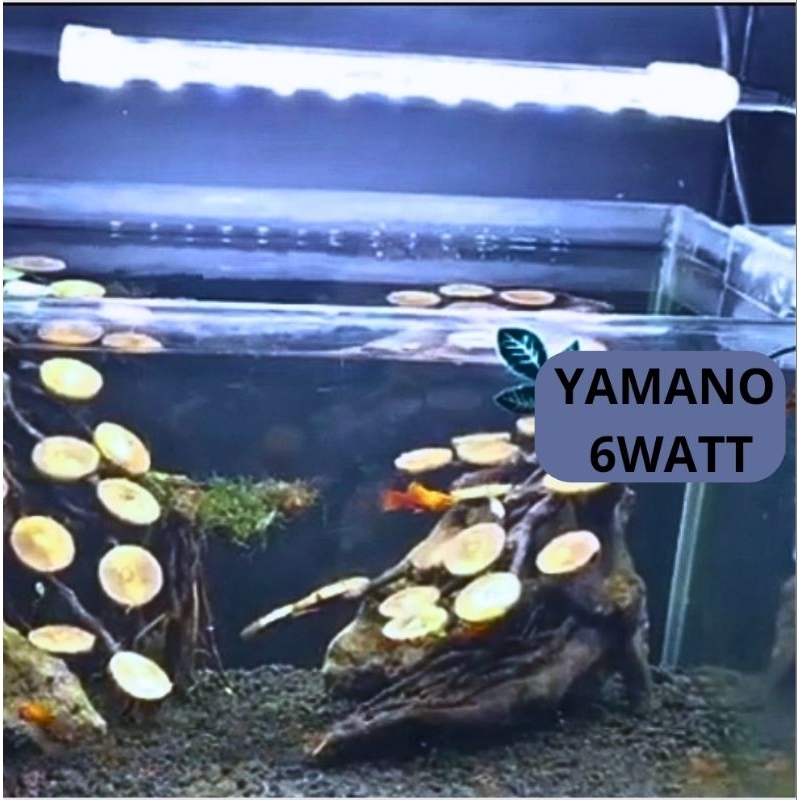 YAMANO 6 WATT Lampu Led Jepit Aquarium Aquascape