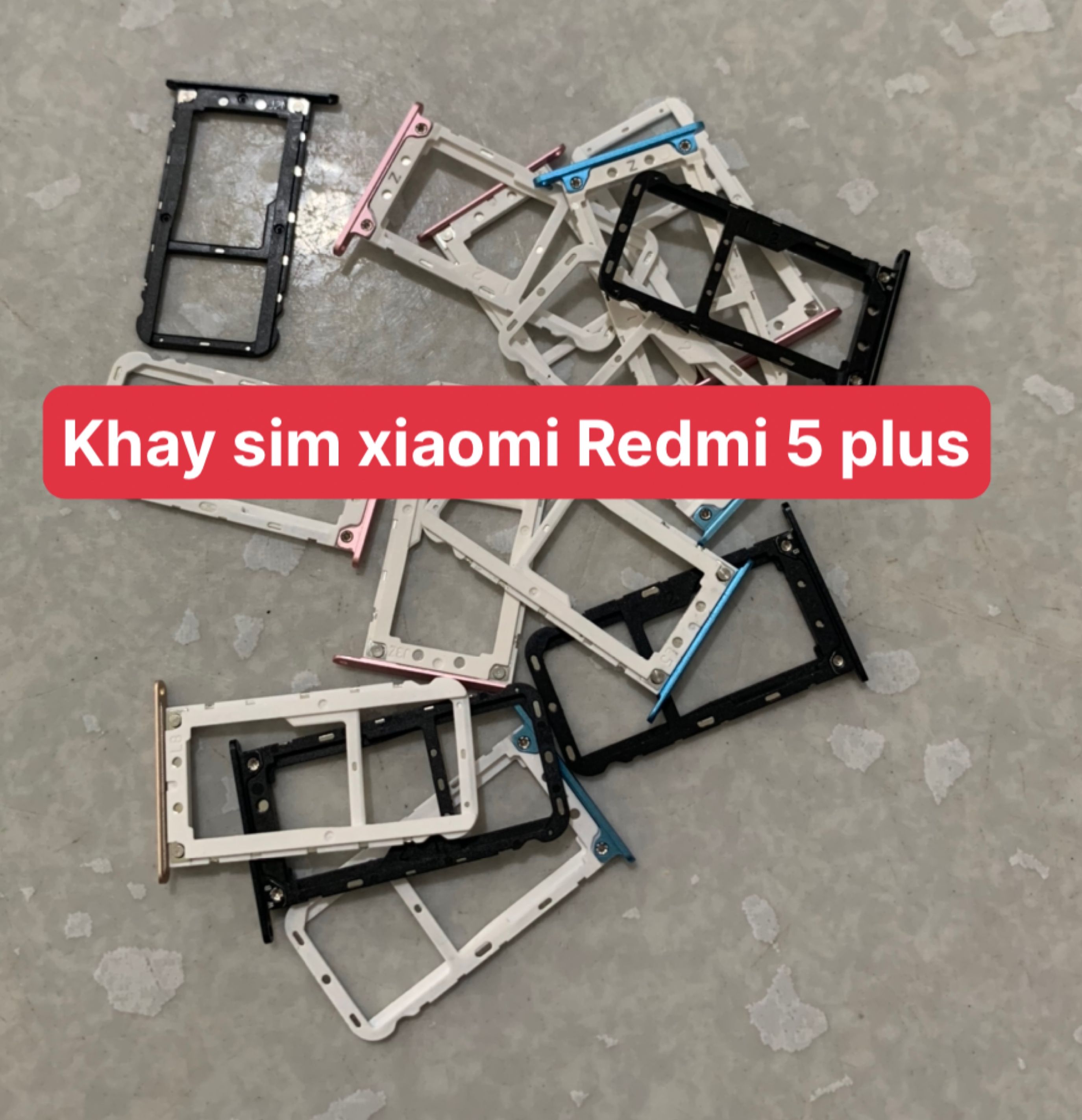 khay sim xiaomi Redmi 5 plus