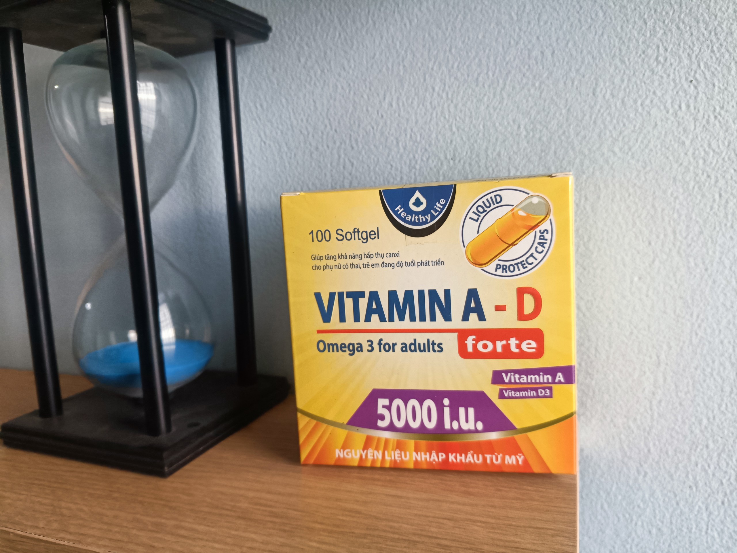 Viên Uống ViVitamin A D Bổ Sung Vitamin Giảm Nguy Cơ Khô Mắt Mỏi Mắt Còi Xương Hỗ Trợ Đẹp Da , tăng khả năng hấp thu canxi cho phụ nữ mang thai