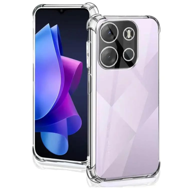 Tecno Spark Go 2023 Back Cover Crystal Transparent Soft Bumper Clear Silicon Ultra Thin Protective Case For Tecno Spark Go 2023