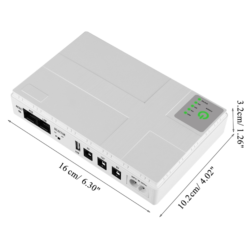 Cung cấp điện liên tục up Pin dự phòng cho camera an ninh Bộ định tuyến Wi-Fi