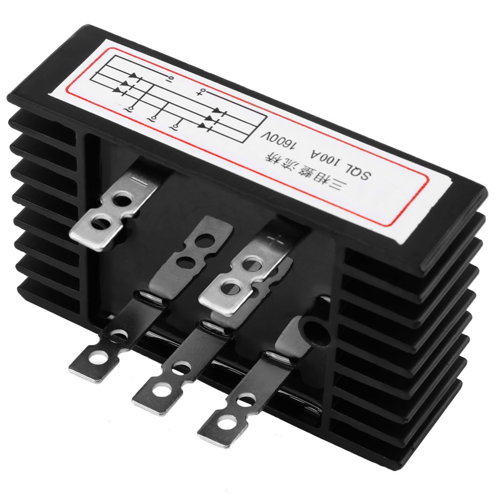 Rectifier Three Phase Rectifier Diode Good Heat Dissipation for Relay Microcontroller Transistor Electric Motor