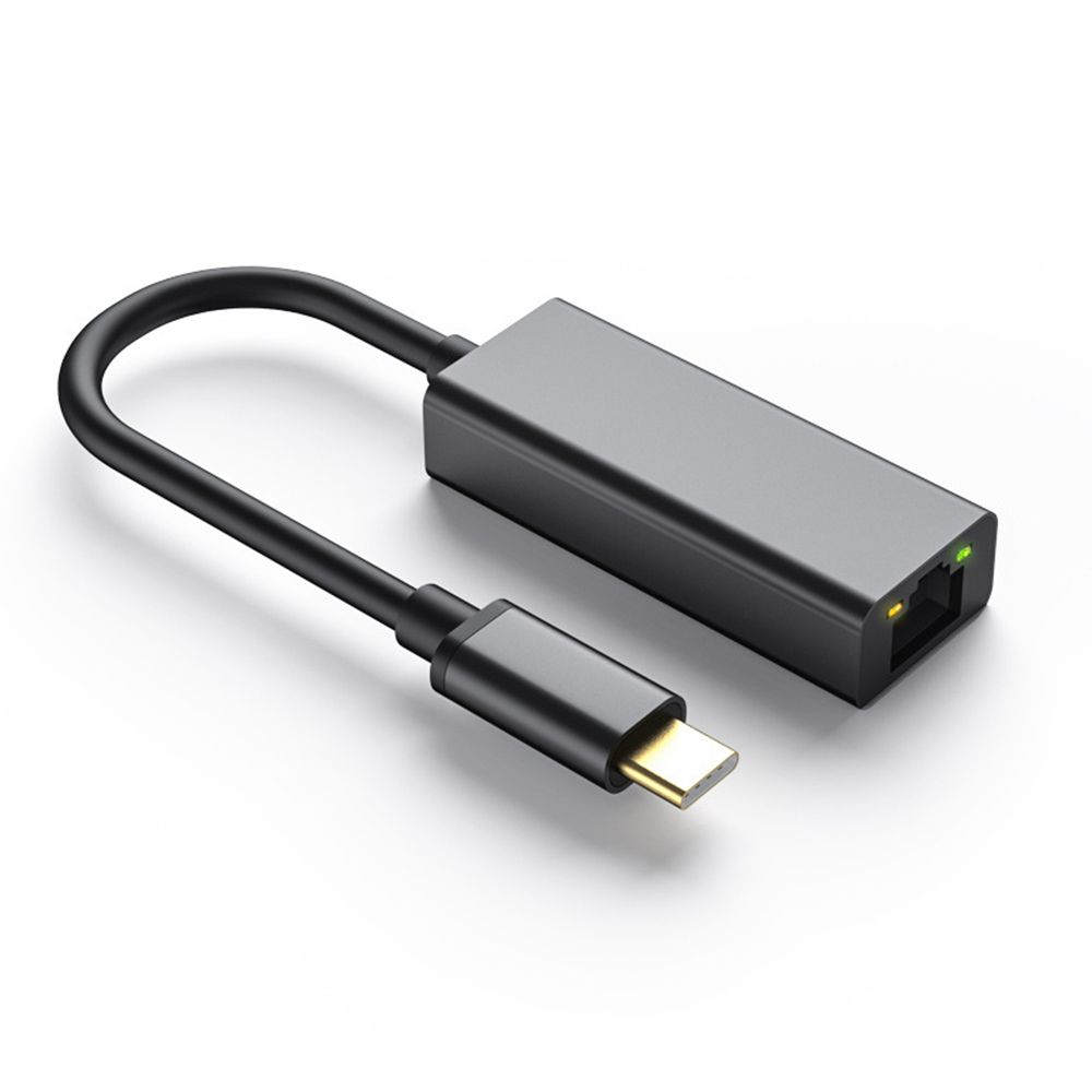 MILES Ethernet Port Windows 10 1000 Mbps Internet Cable Connection Adapter Type-C To RJ45 USB Type C to RJ45 Converter USB Type C Ethernet Adapter Type-C To RJ45 Lan Internet Cable Network Card