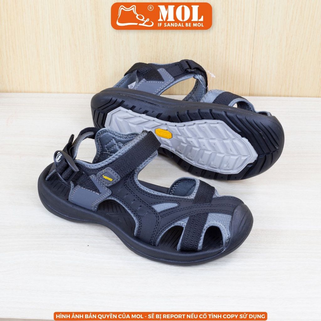 Giày sandal Vento nam bít mũi SD7612 có big size
