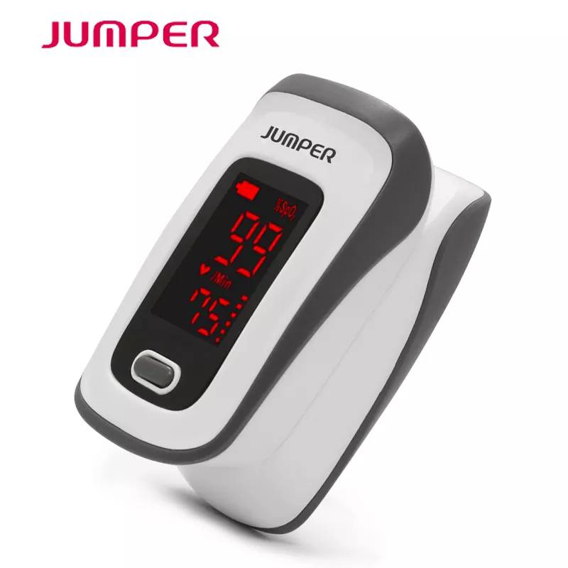 เครื่องวัดระดับอ๊อกซิเจนปลายนิ้ว Jumper Pulse Oximeter JPD500E เครื่อง