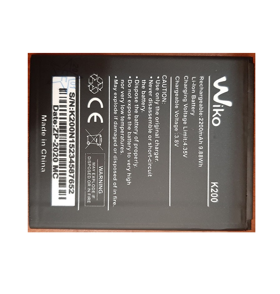 Pin Wiko Sunny 3 Plus / K200 / Sunny 3Plus (2200mAh)