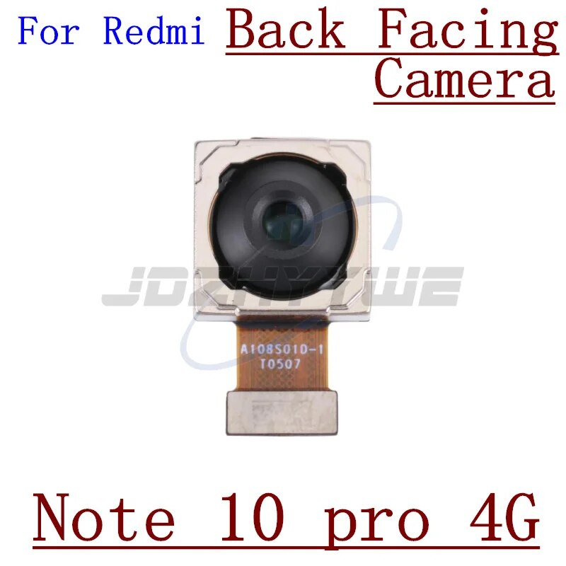 Original Back Main And Front Facing Camera Module Sensor Flex Cable For Xiaomi Redmi Note 9 9s 10 11 Pro 11E 11i 4G 5G Parts.