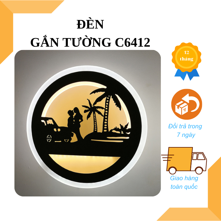 Đèn tường trang trí phòng ngủ C6412