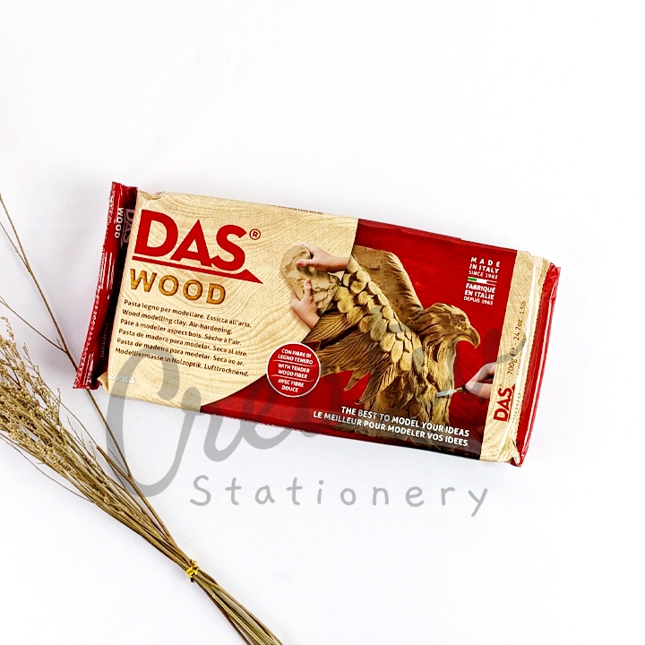 Pasta de madera para modelar Das 700g
