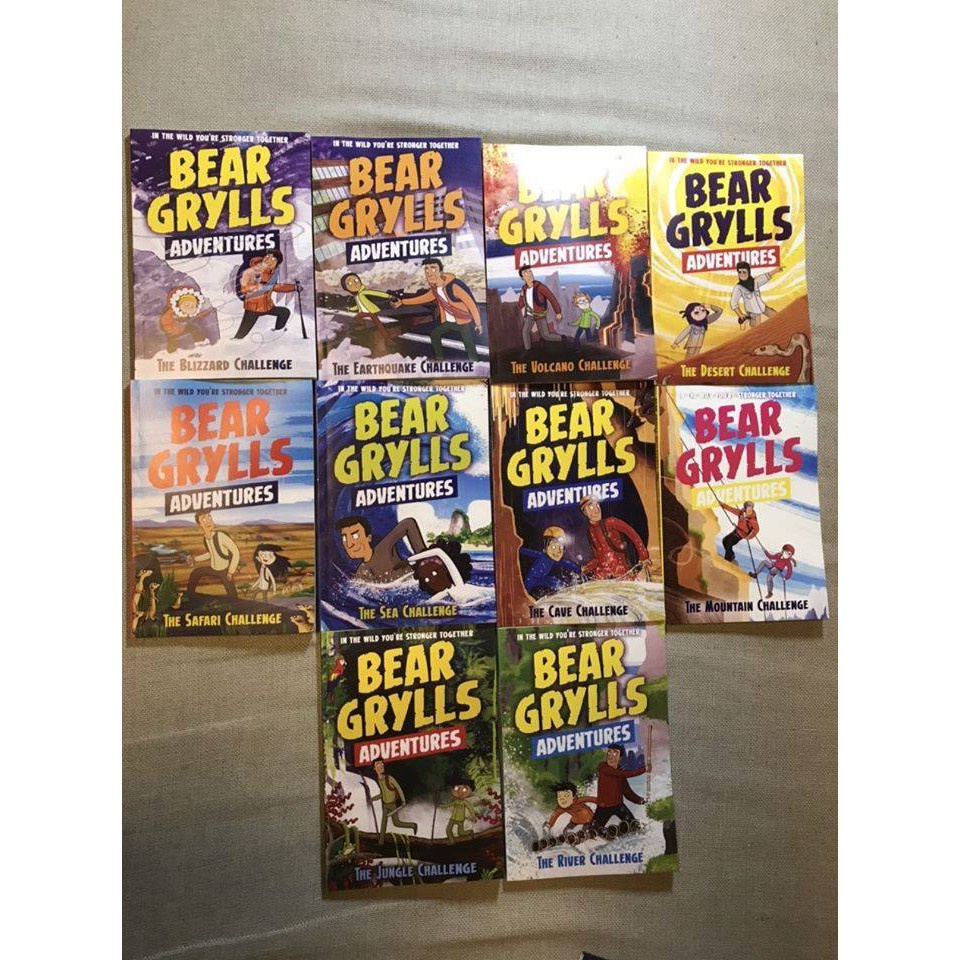 Bộ 10q - bear grylls