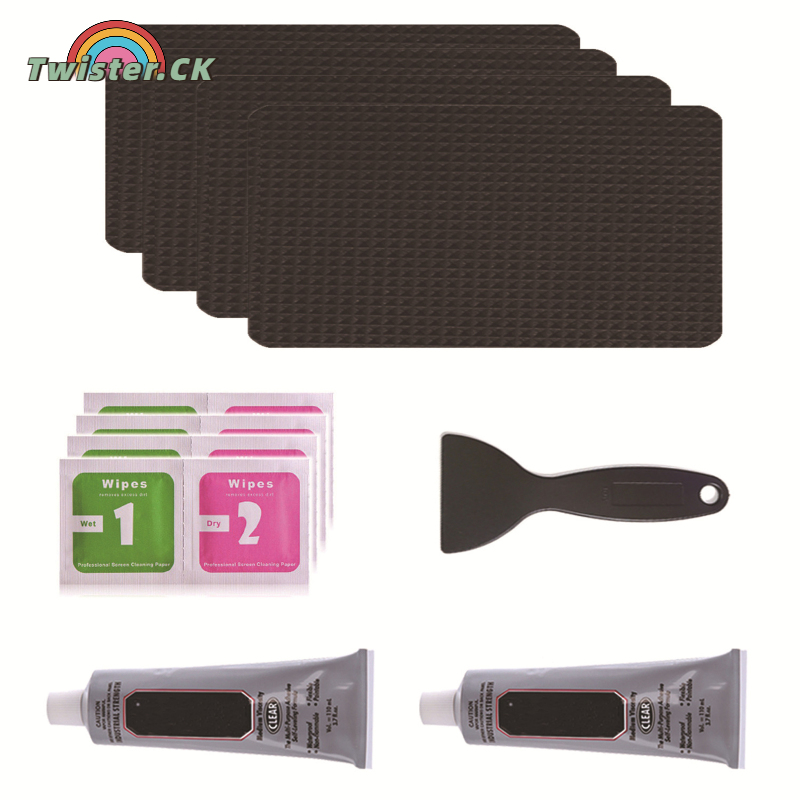 Trampoline Patch Repair Kit DIY Square Scraper Polypropylene Nonwoven Patch  Tool