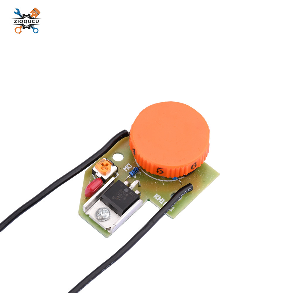 Ziqqucu 250V 12A Angle Grinder Switch Power Tool Speed Controller Knob Switches for Electric Hammer Impact Drill Polishing Machine