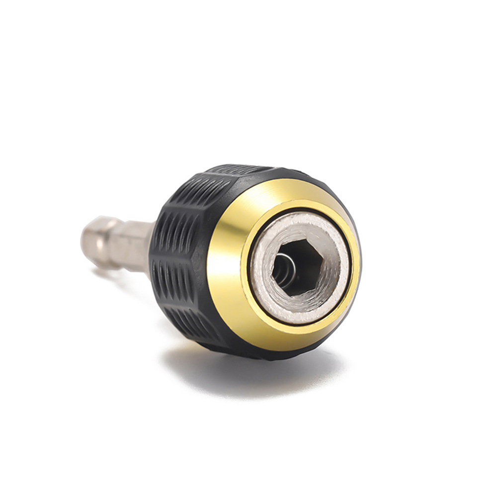 DM 60mm đầu lắp mũi khoan không chìa tuốc nơ vít máy bắt vít Bộ chuyển đổi 1/4 inch mũi khoan thân lục giác Công cụ thay đổi nhanh chóng chuyển đổi dụng cụ chuyển đổi