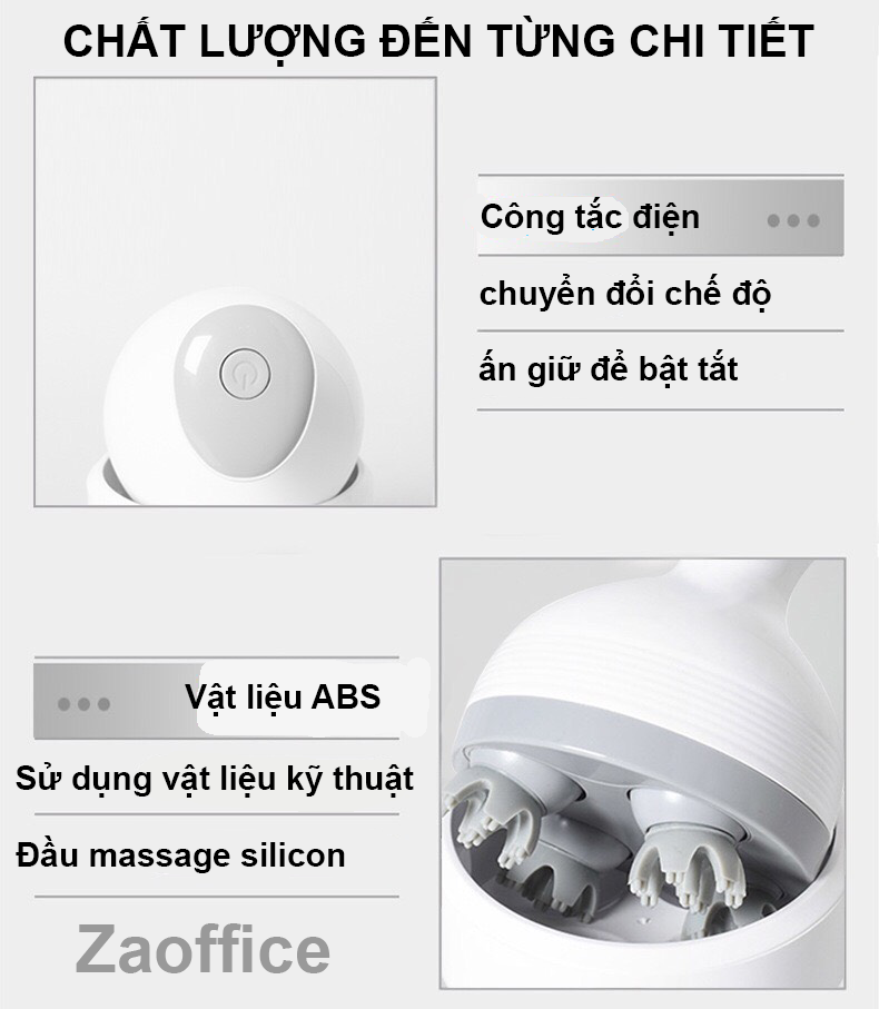 Máy massage cầm tay đa năng cao cấp
