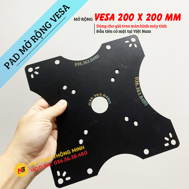 Pad M R ng VESA 200 X 200 Mm VESA Adapter ErgoTek EP5 B Kit Vesa 