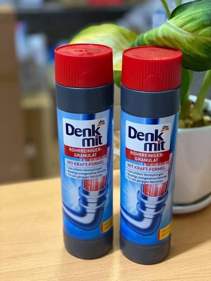 Bột thông cống DENKMIT 600g- hàng nhập khẩu Đức