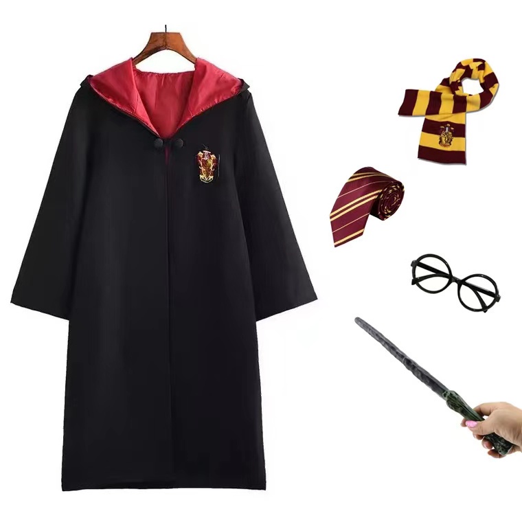 Áo Choàng Hóa Trang harry potter Cho Bé Và Người Lớn