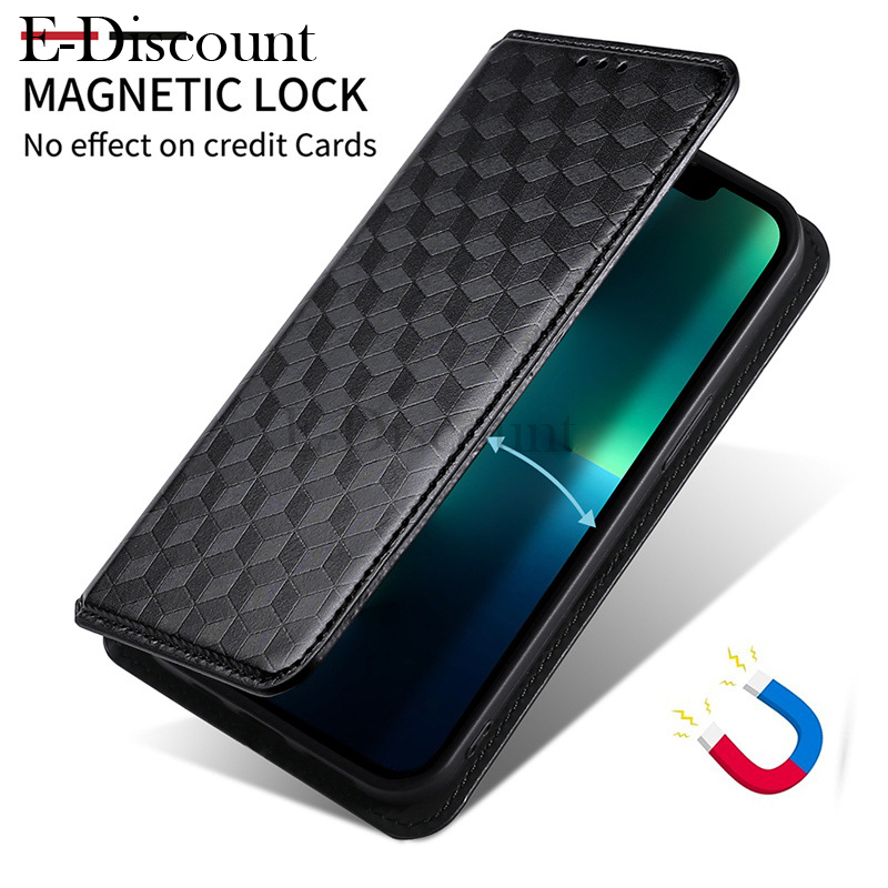 For OnePlus Nord CE4 Lite Flip Case Diamond texture Wallet Card Slot Soft Silicone External Leather Stand Holder Flip Cover for OnePlus Nord CE 4 Lite Back Cover. 