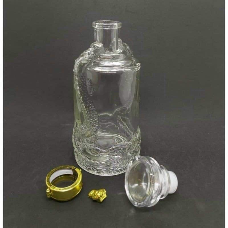 Vỏ chai thủy tinh Rồng 500ml (chai rỗng)