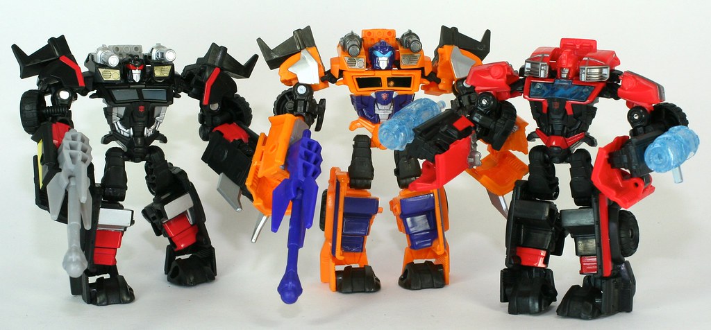 Đồ Chơi Robot Transformers Prime biến hình Optimus Prime/Predaking/Bulkhead/Magnus/Shockwave/Huffer - Beast Hunters Commander (Box)