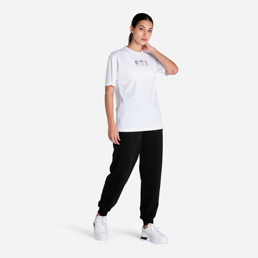 PUMA Áo thun thể thao nữ Classics Gen. Graphic - 53819202