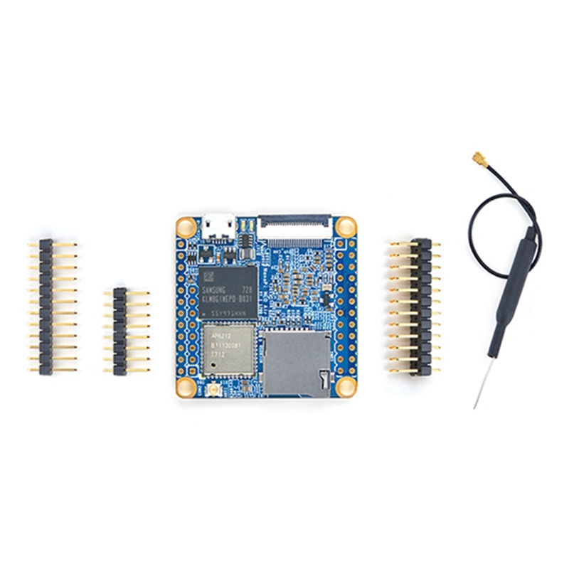 1 Set Development Board for Nanopi NEOAir Development Board IoT Development Board 512Mb RAM Wifi & Bluetooth 8Gb Emmc Allwinner H3 -Core -A7 Ubuntucore