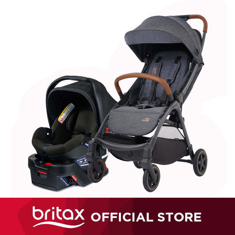 Britax Britax Gravity II Auto One-handed fold Stroller Pram and