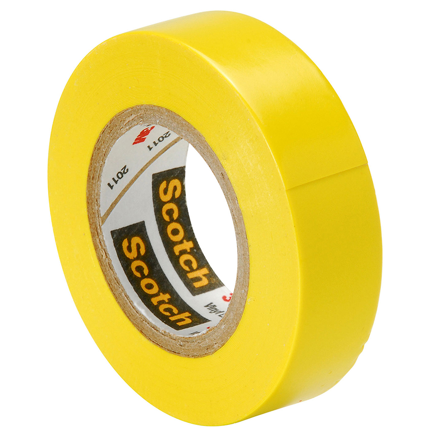 3M 35 19mmx20.1m - Băng keo điện (Vàng)