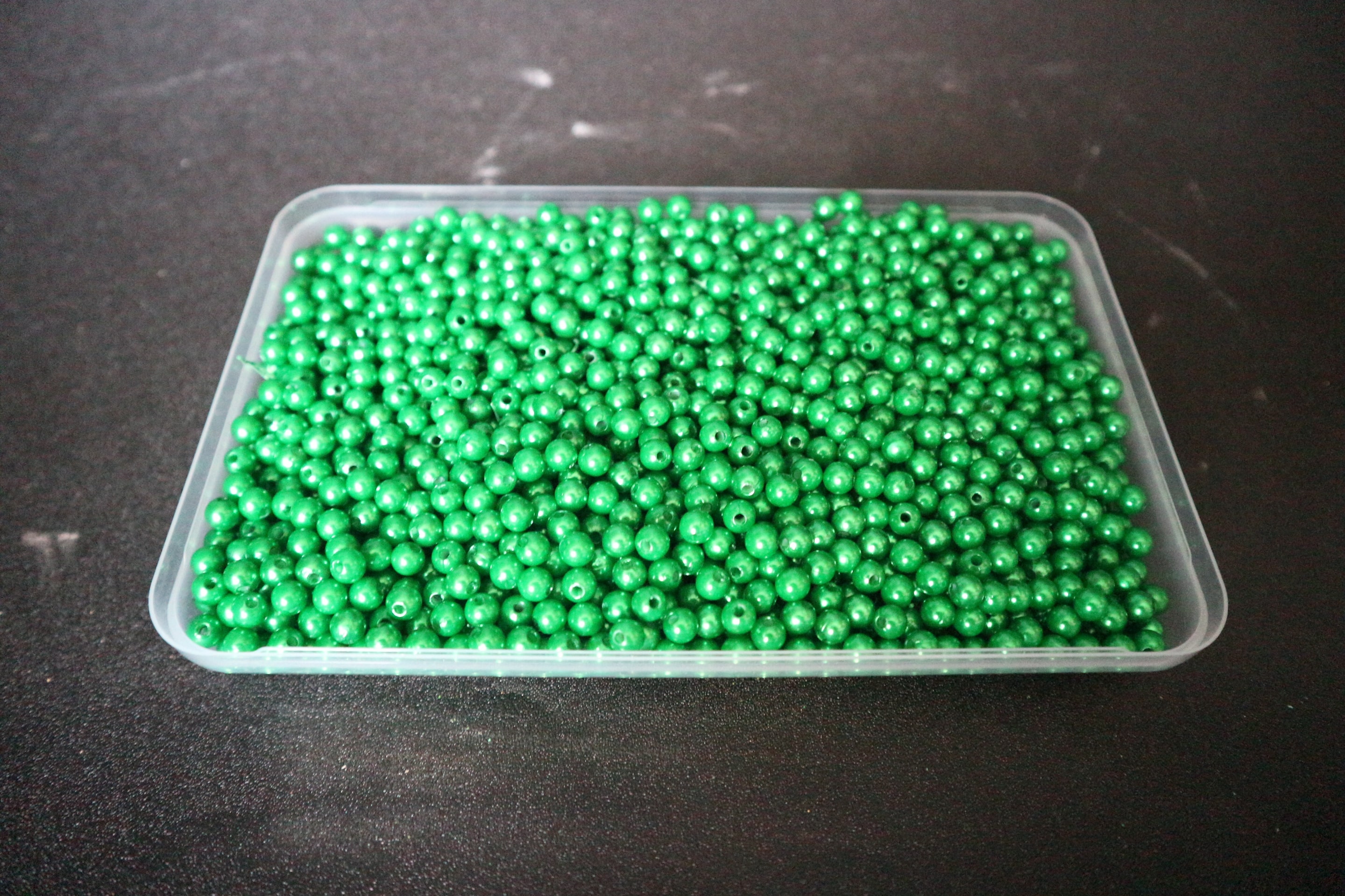 100gr hạt cườm tròn 6mm