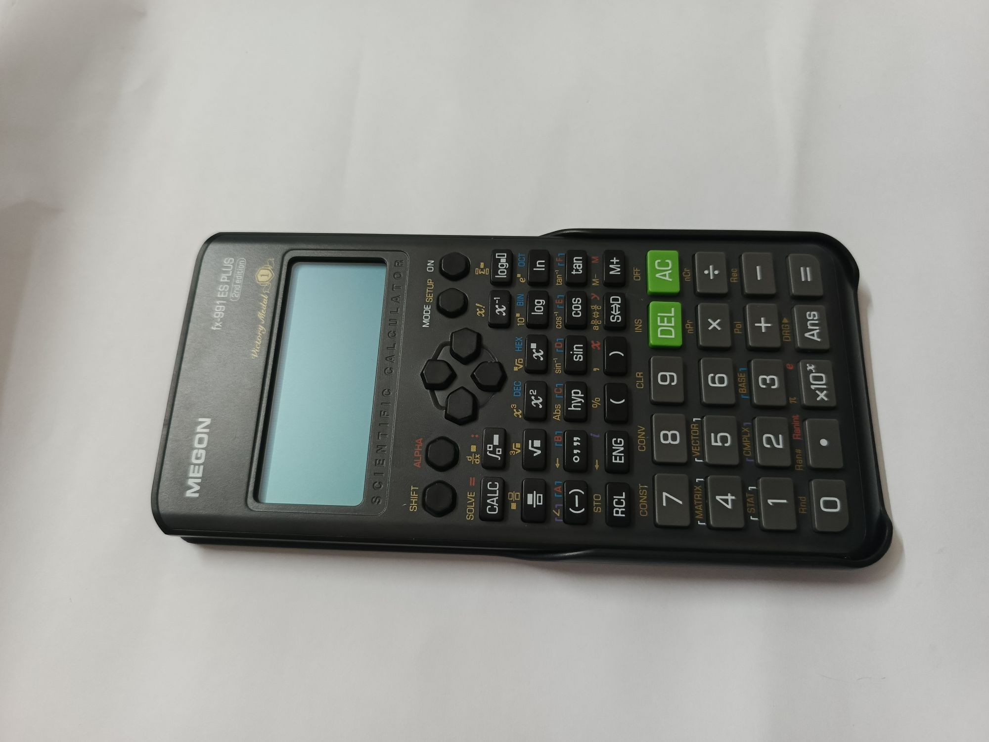 1 Year Official Warranty Megon Fx-991Es Plus 2nd Edition Scientific Calculator.