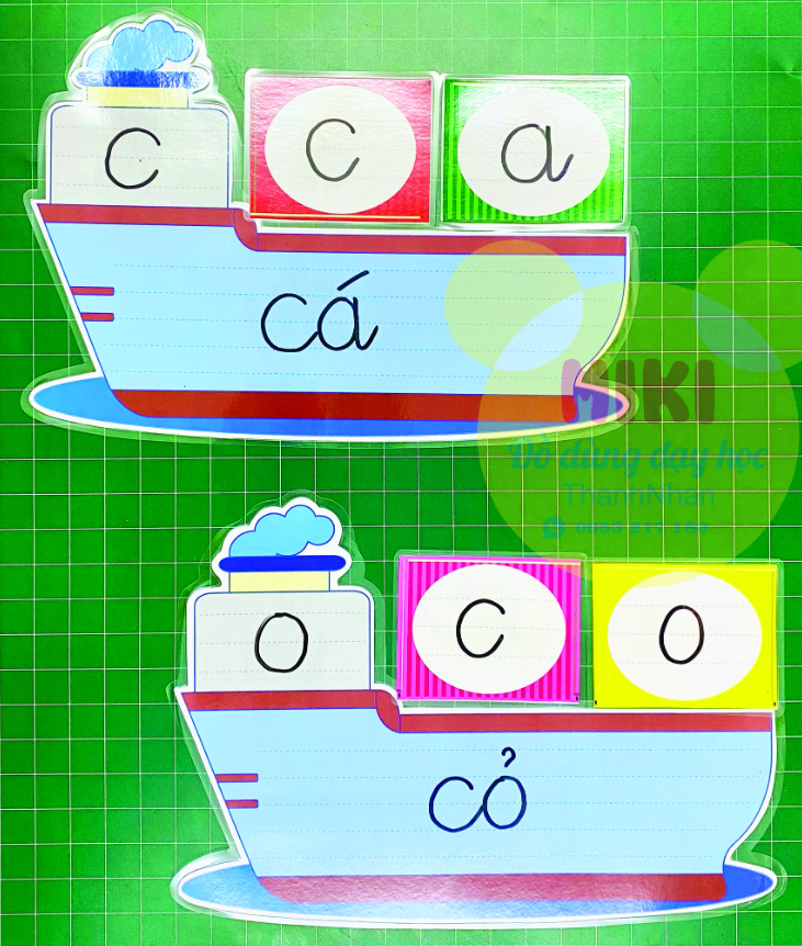 Handmade Cargo Ships (Miki Teaching Supplies)