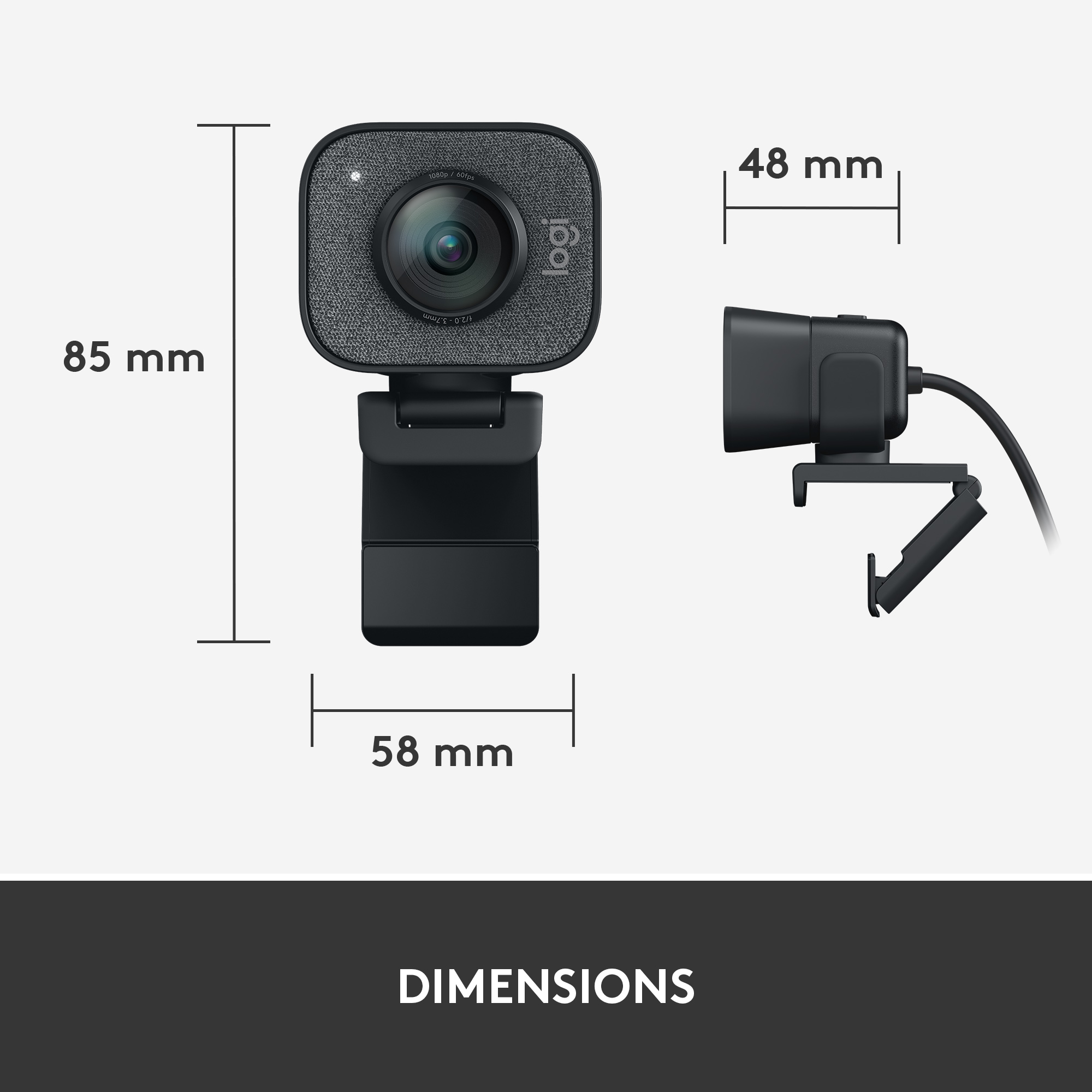 logitech streamcam megapixel