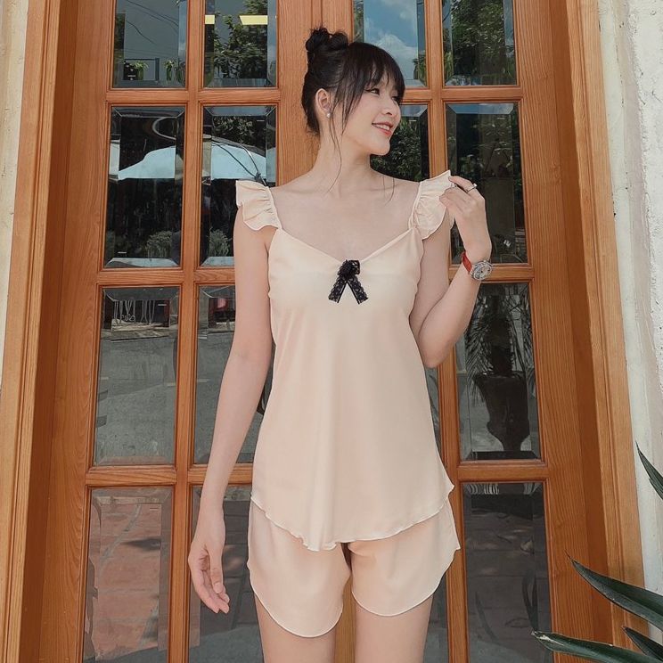 Bộ Đùi Áo Cộc Đồ Ngủ Mặc Nhà TIPIXI MS77