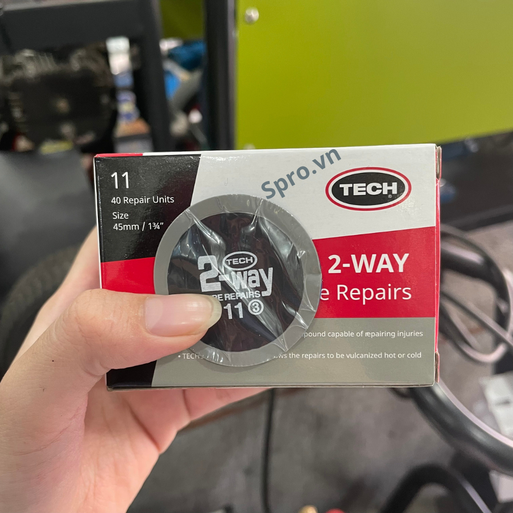 Miếng vá vỏ TECH 11 kích thước 45mm, 40 miếng/Hộp