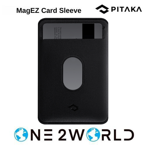 PITAKA MagEZ Card Sleeve Phone Card Holder, Stylish, Aramid