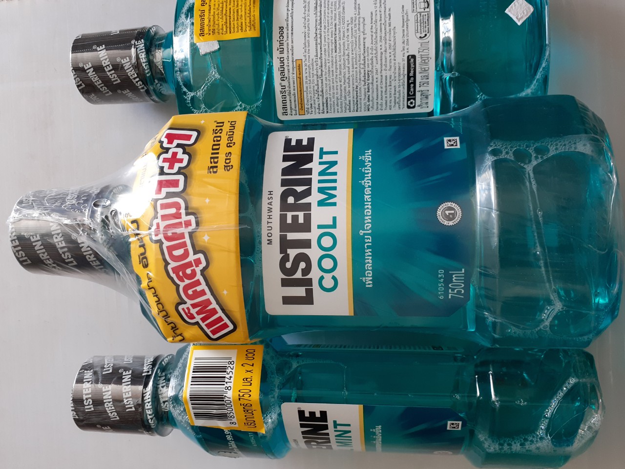 [HCM]Nước súc miệng LISTERINE Thái Lan 750ml