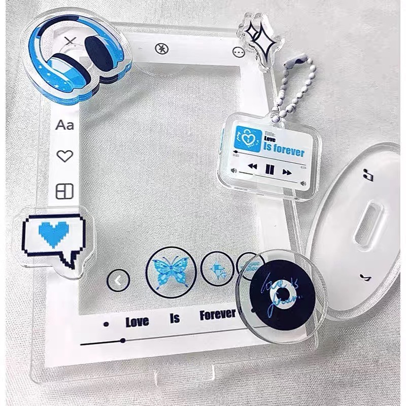 [KA18] Khung ảnh để card dạng standee phong cách Hàn Quốc