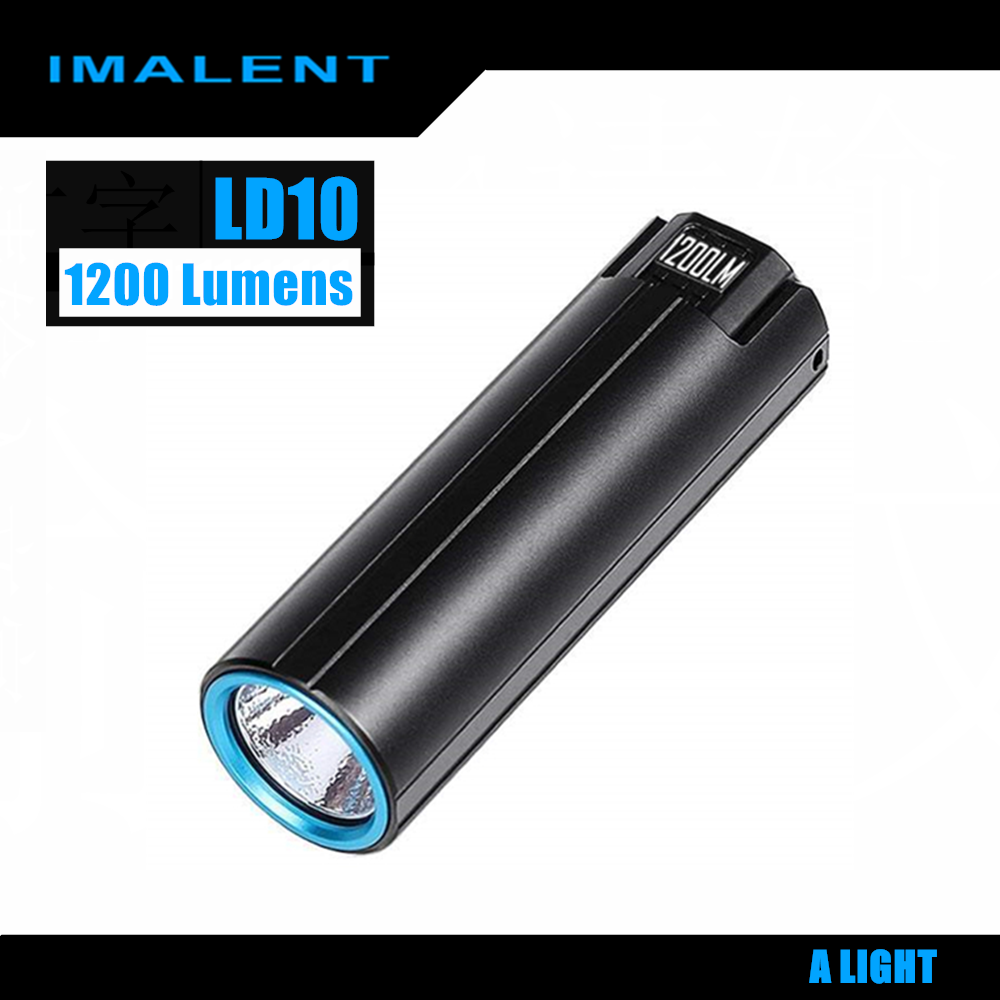 IMALENT Đèn Pin Mini LD10 Đèn Pin Led 1200 Lumenst Di Động Có Thể Sạc Lại thumbnail