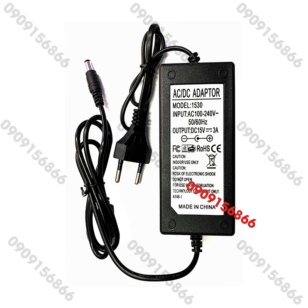 Nguồn adapter 15v 3A, 15v 2a