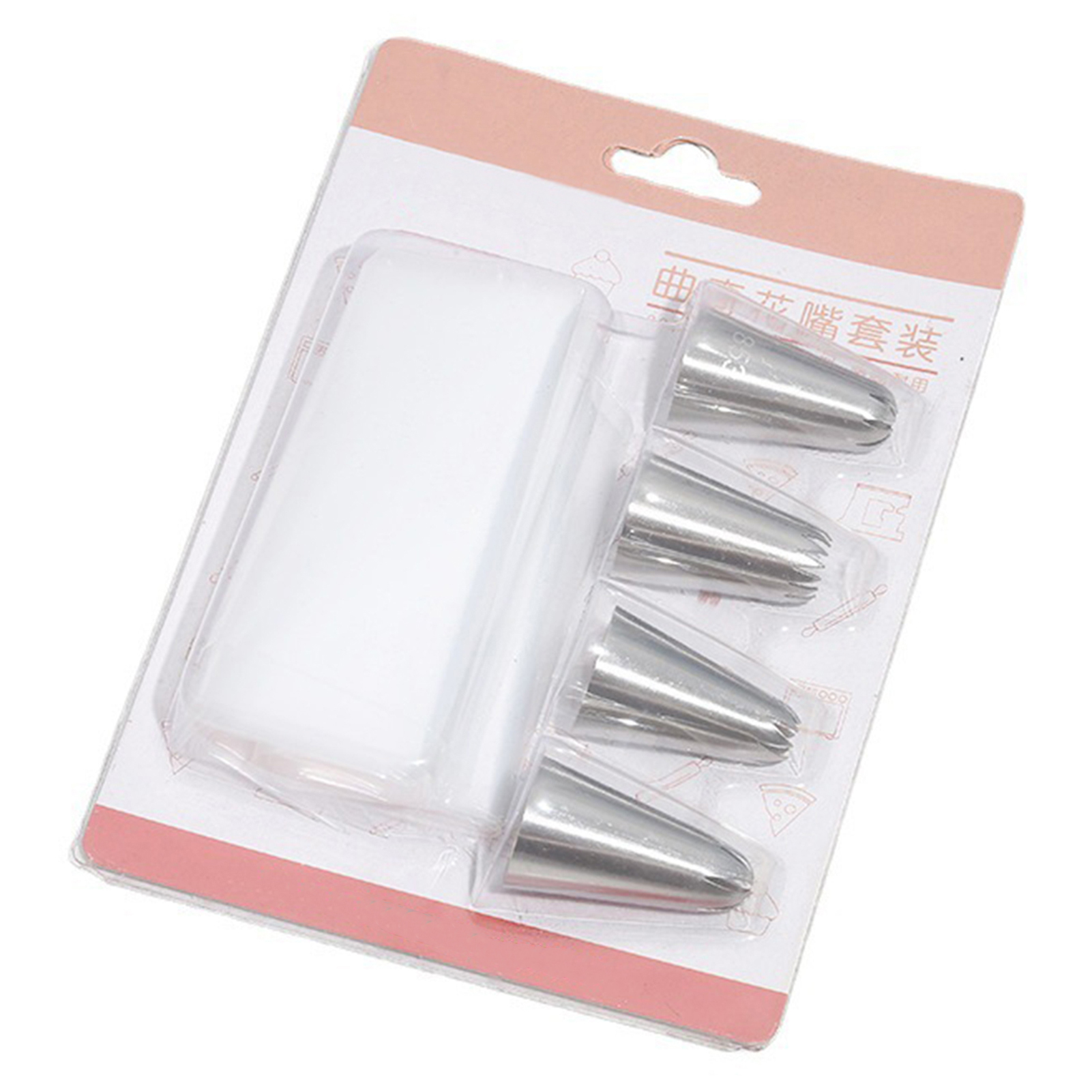 Laputa Food Grade Piping Tip Cake Decorating Piping Tip Decorate Your Baked Treats with Ease Stainless Steel Piping Tip and Bag Set for Cake Cupcake and Cookie Decorating Perfect Gift for Baking Enthusiasts