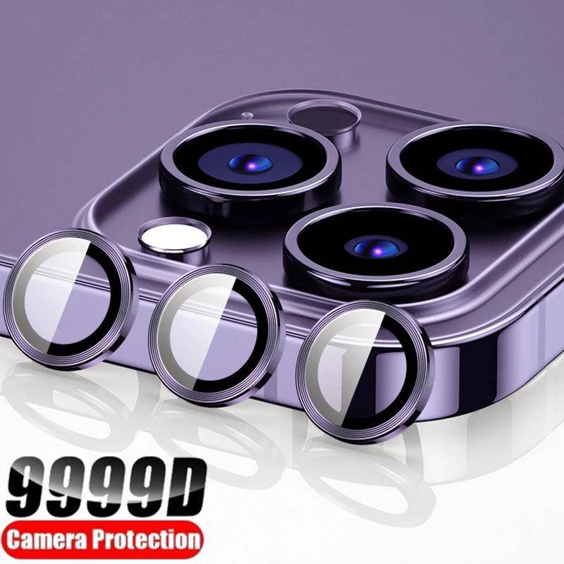 Ống kính máy ảnh sang trọng bảo vệ cho iPhone 13 Pro Max Máy ảnh Mini Kính bảo vệ cho iPhone 13 Pro ống kính Mặt sau tấm dán bảo vệ