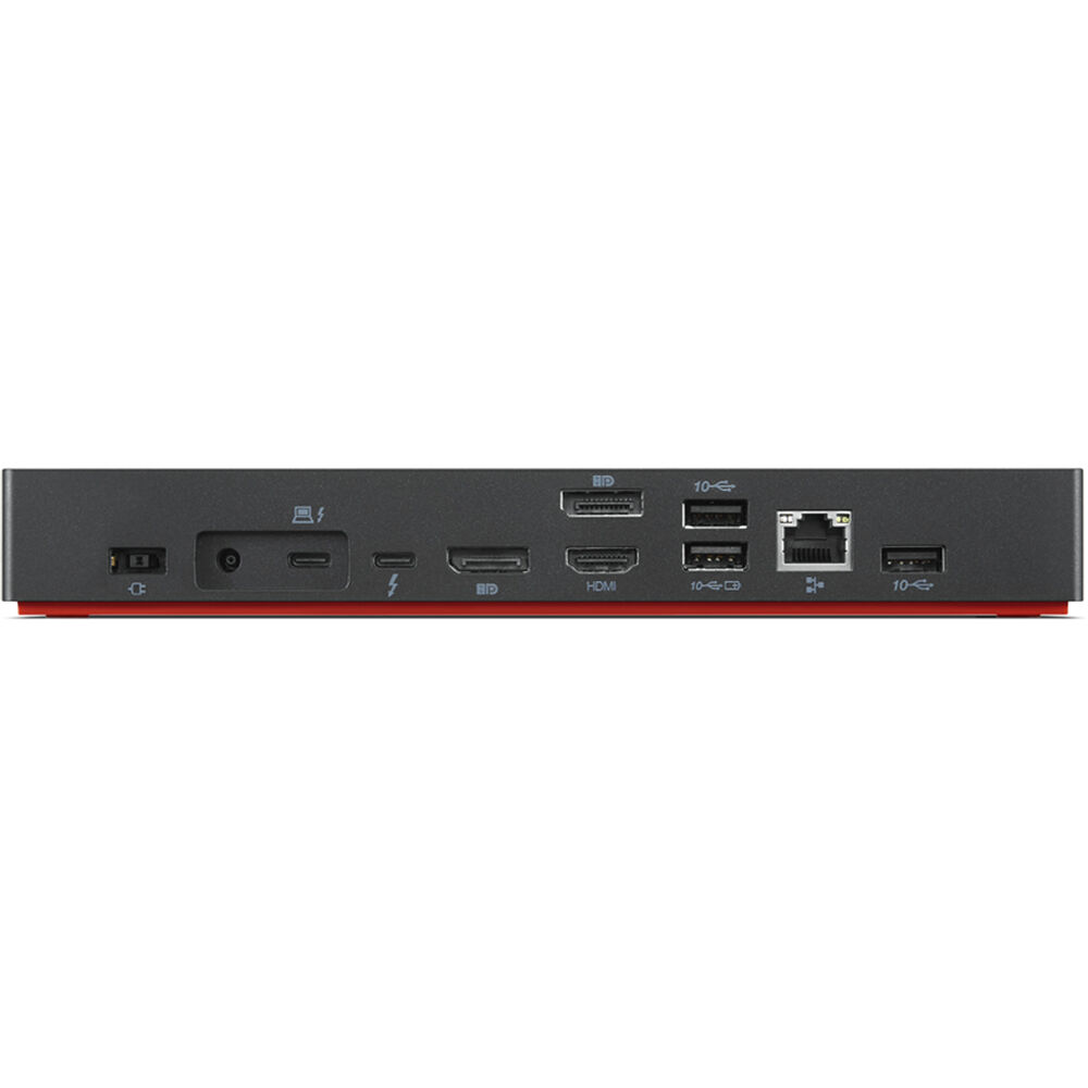 Bộ chuyển đổi Lenovo ThinkPad Universal Thunderbolt 4 Smart Dock (40B00135US) hỗ trợ 4K 5K 8K, truyền dữ liệu 40Gb/s (0401)