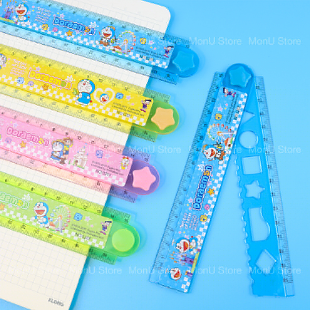 Thước kẻ gập đôi dài 30cm DORAEMON DOREMON dễ thương cute MON0279