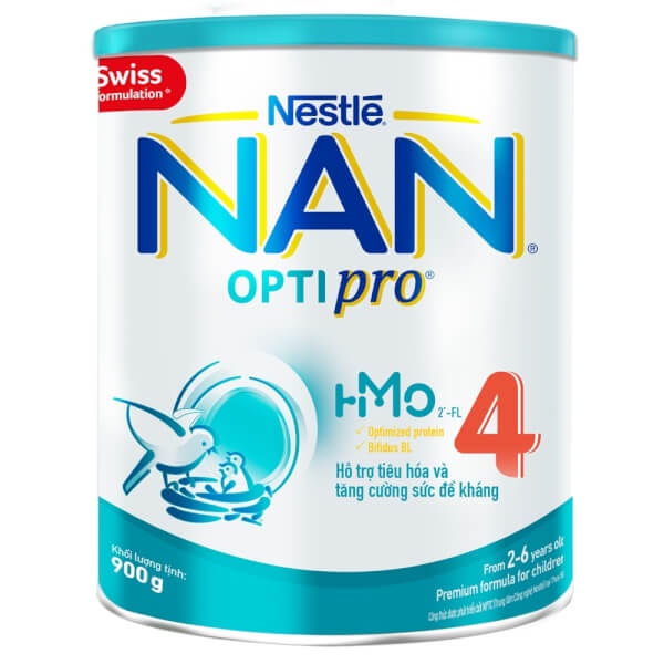Sữa Bột Nestlé NAN Optipro 1, 2,3,4 Hộp 850g (Thụy Sĩ)